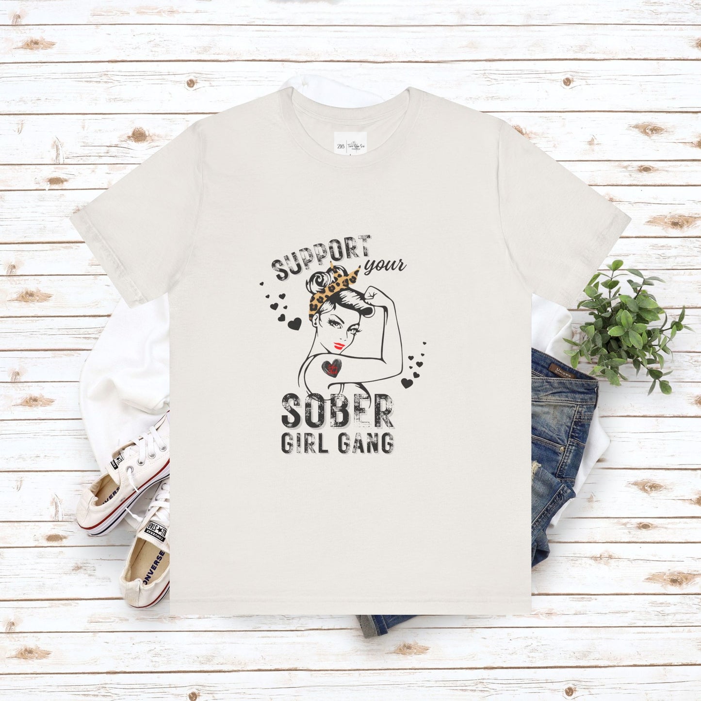Support Your Sober Girl Gang - Bella Canvas