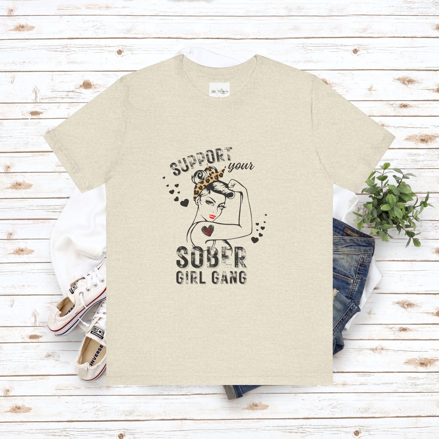 Support Your Sober Girl Gang - Bella Canvas