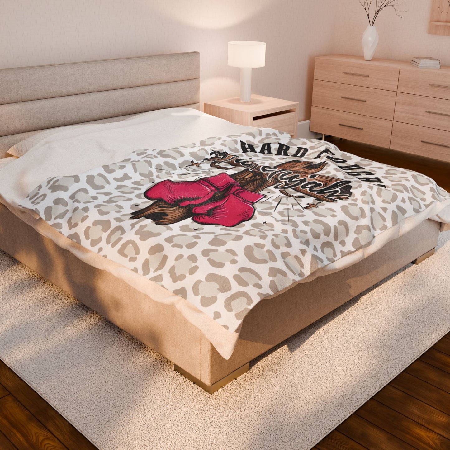 Hard Fought Hallelujah Velveteen Plush Blanket -