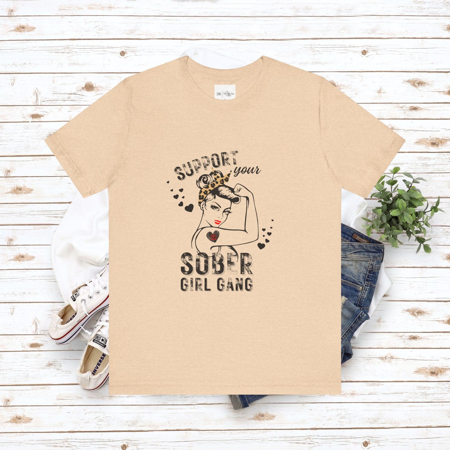 Support Your Sober Girl Gang - Bella Canvas