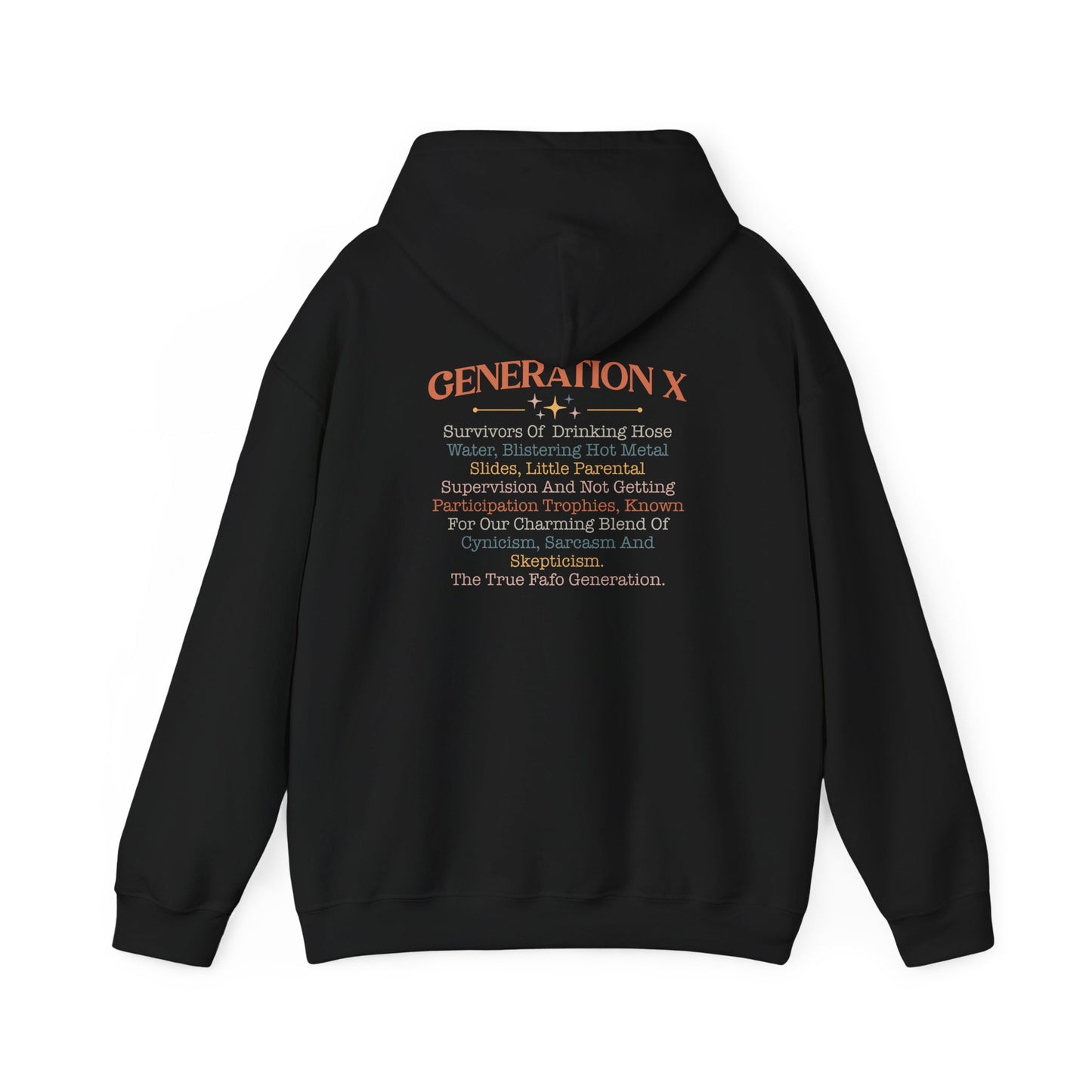 Gen X Front and Back Design
