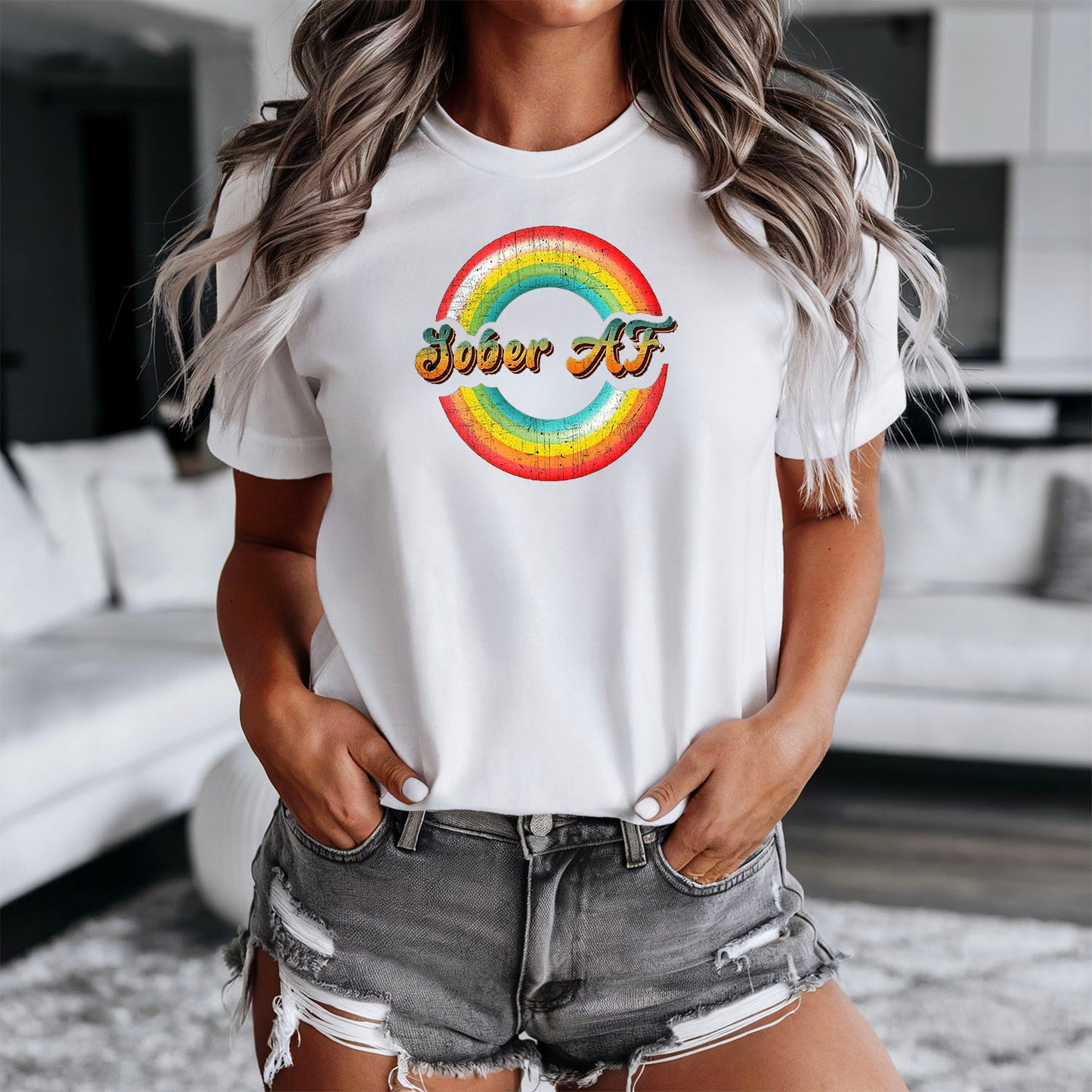 'Sober AF' - Bella Canvas