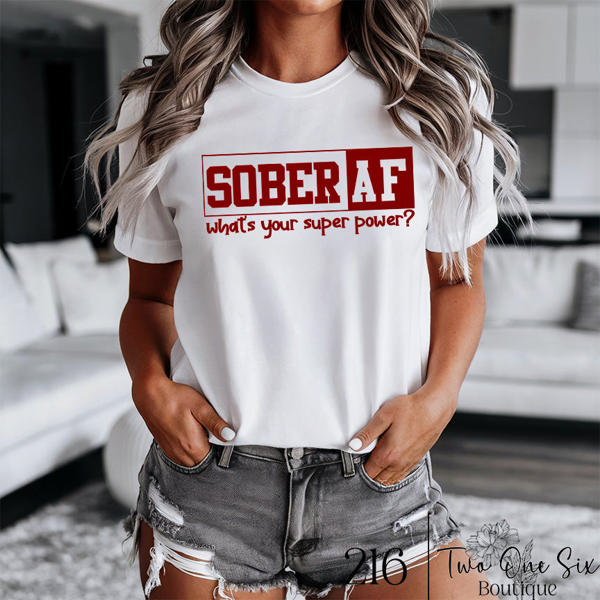 Sober AF - Comfort Colors