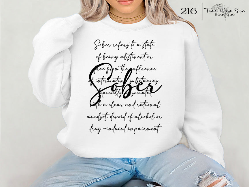 Sober - Crewneck