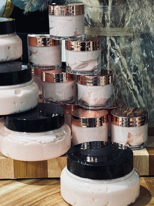 Foam Whipped Sugar Scrub - Candy Cloud