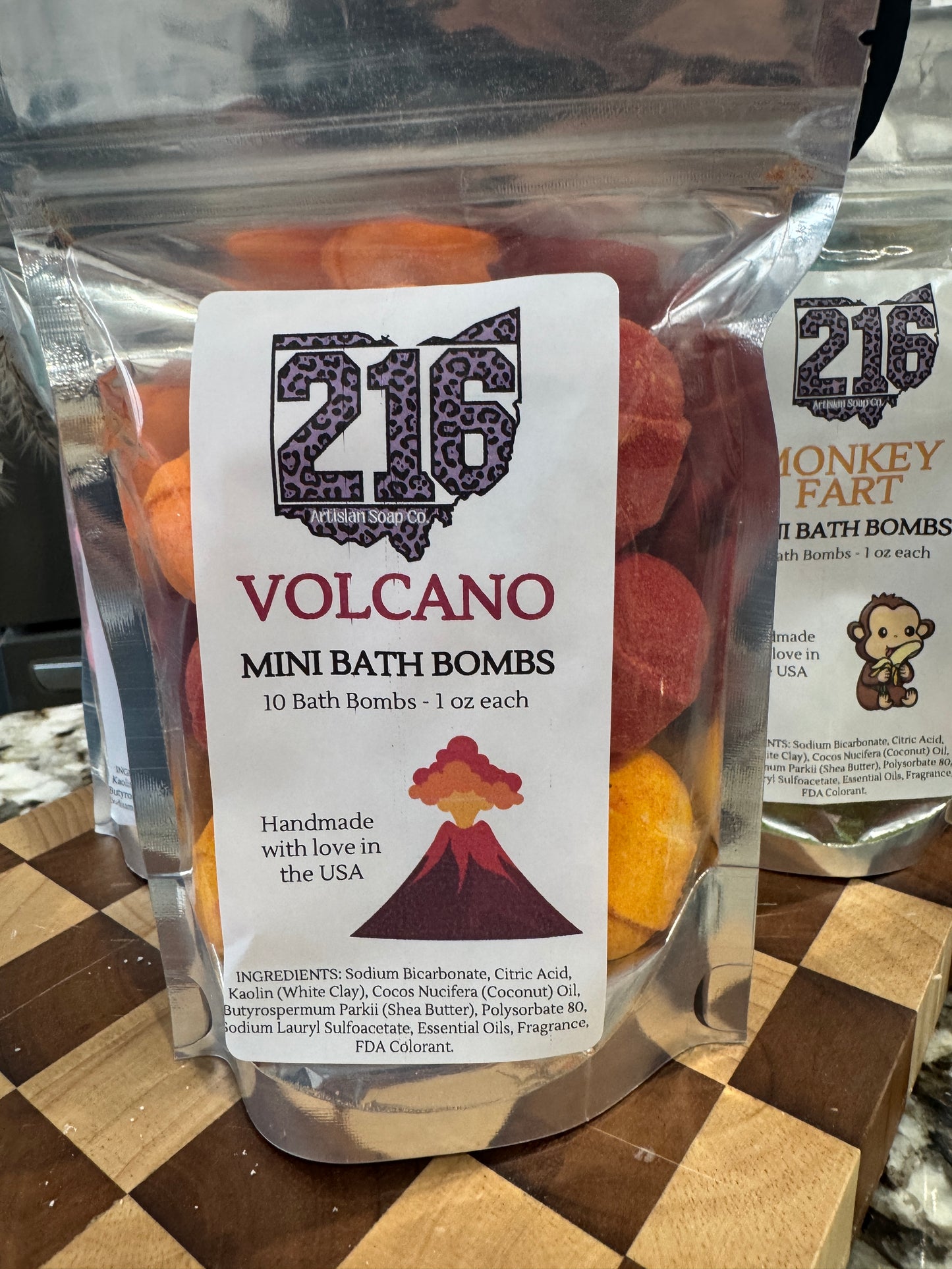 Volcano Mini Bath Bombs Pack of 10