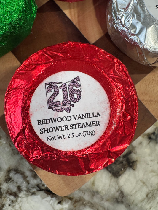 Redwood and Vanilla Shower Steamer