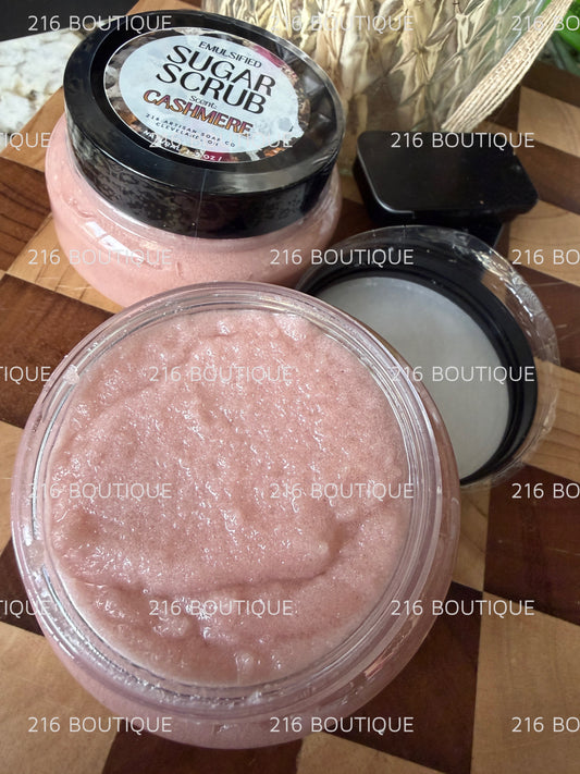 5oz Emulsified Sugar Scrub - Cashmere