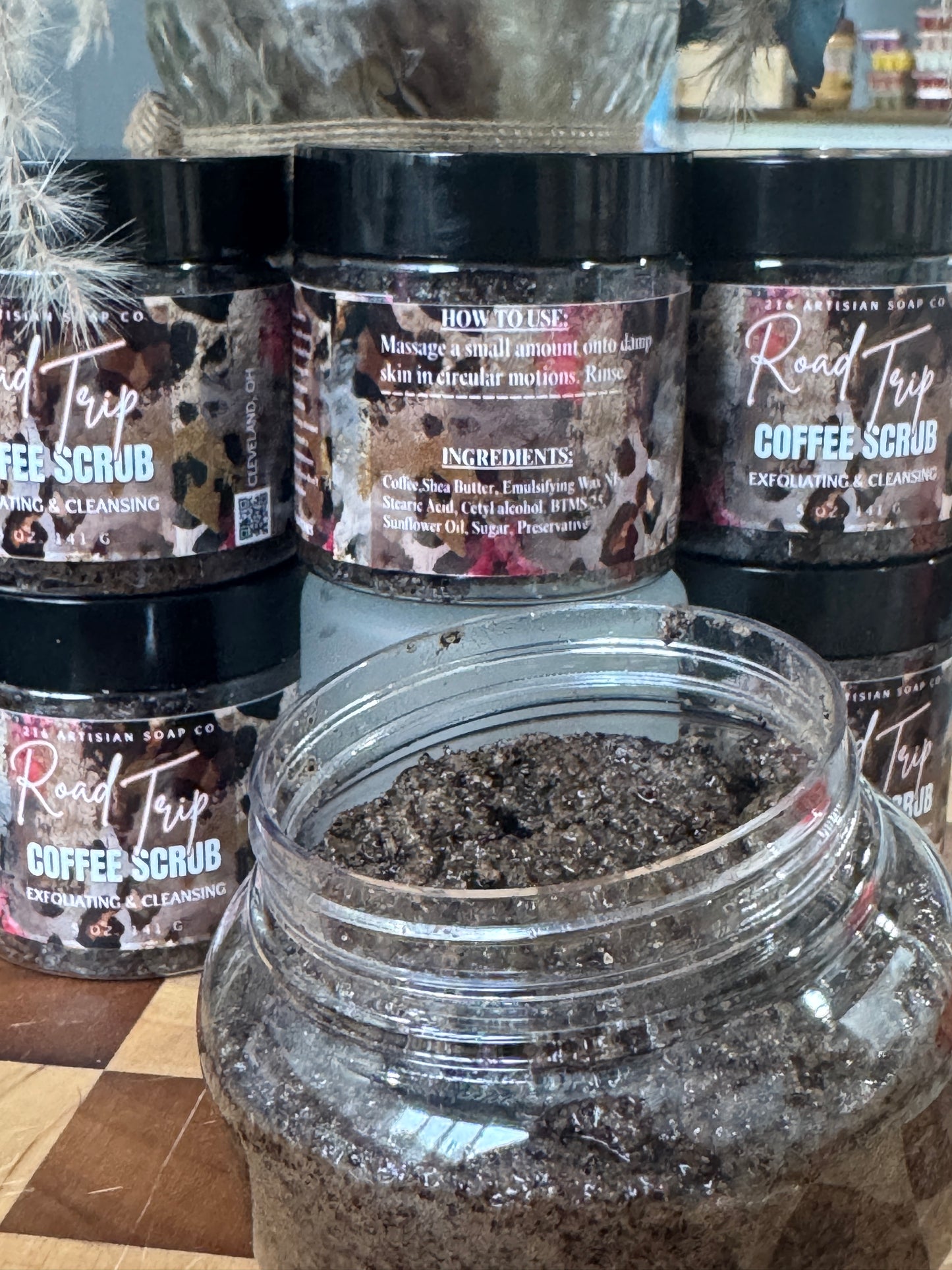 Coffee Sugar Scrub - Road Trip