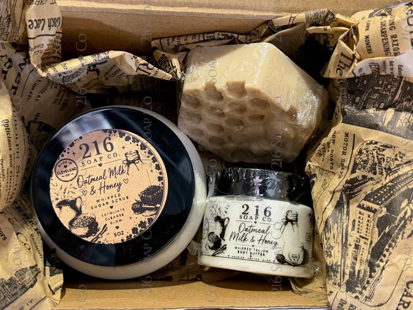 Oatmeal Milk & Honey Soap & Lotion Set