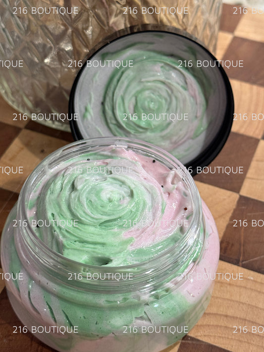 5oz Watermelon Splash- Tallow and Goat Milk Body Butter